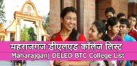 Maharajganj DELED College List