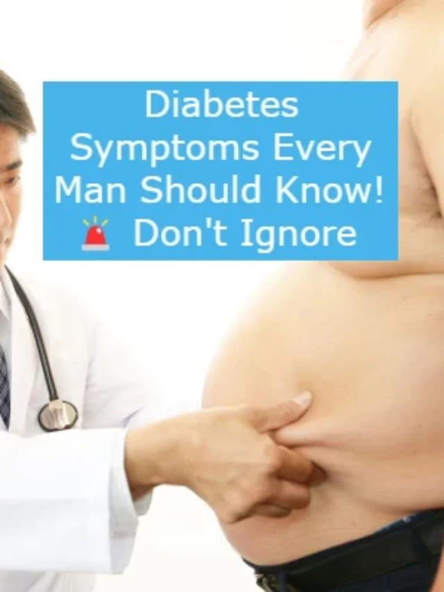 8 Common Diabetes Symptoms Every Man Should Know! 🚨 Don’t Ignore – It Could Save Your Life!