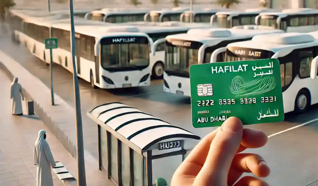 Hafilat Card or Abu Dhabi Bus Card